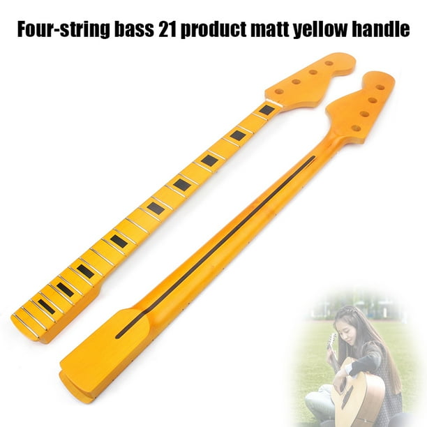 P Bass Neck Electric 5-String Guitar Bass Neck Wood 21-Fret Repair Replacement P Bass Neck Electric 5-String Guitar Bass Neck Wood 21-Fret Repair Replacement